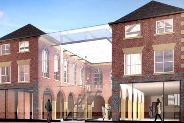 How the building could look when renovations are complete.