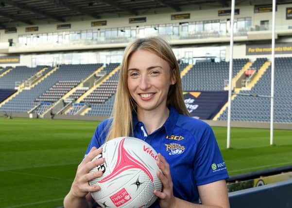 Jade Clarke will be a co-captain for Leeds Rhinos Netball team in Superleague this season. Picture: Gary Longbottom