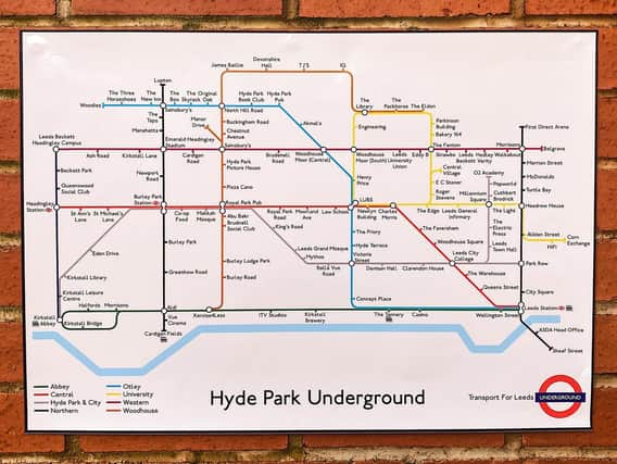 The 'Hyde Park Underground' created by Monty Towns