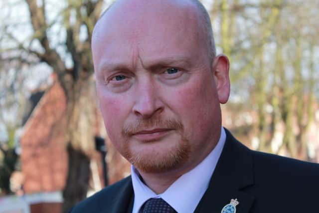 Chair of West Yorkshire Police Federation Brian Booth.