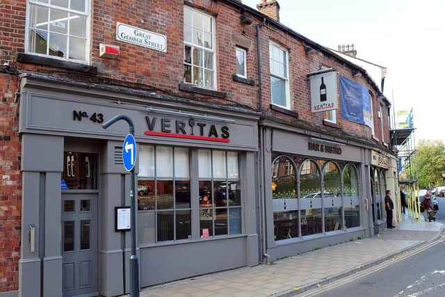 Veritas in Leeds city centre.
