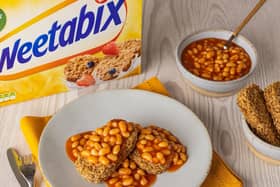 Weetabix suggested to its customers on Twitter that they should eat Heinz Baked Beans on the cereal (photo: Weetabix)