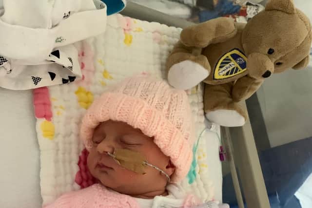 'Little fighter' Grace is making a good recovery and is now by her mum's side in hospital