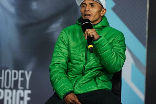 UNDERDOG: Mauricio Lara. Picture: Mark Robinson/Matchroom Boxing.