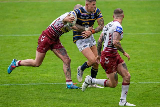 Liam Sutcliffe pictured during last year's Cup semi-final win over Wigan. Picture by Bruce Rollinson.