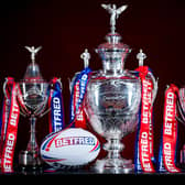 Betfred will sponsor the men's, women's and wheelchair Challenge Cups this year. Leeds Rhinos hold all three trophies.