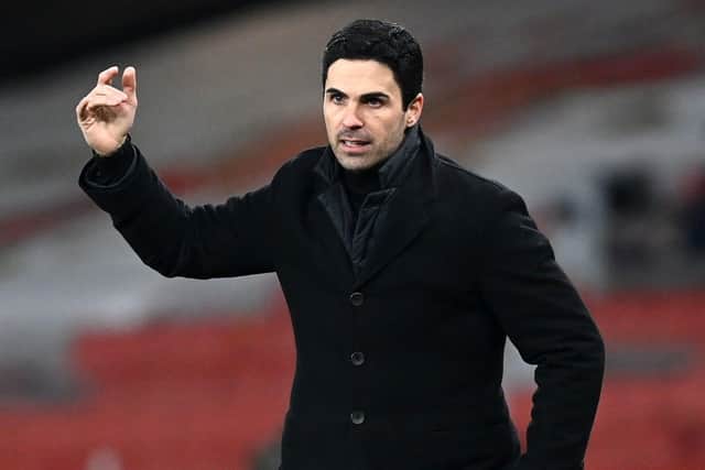 Arsenal boss Mikel Arteta. Picture: Neil Hall/PA Wire.