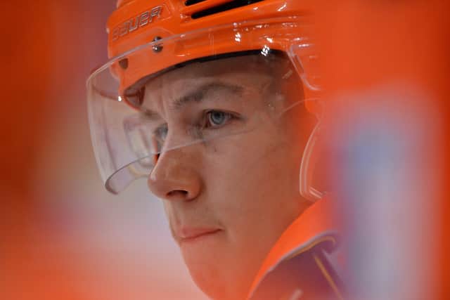 Kieran Brown, pictured during his Sheffield Steelers' days. Picture courtesy of Dean Woolley.
