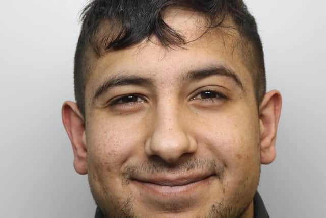 Asif Khan was jailed for seven years, ten months.