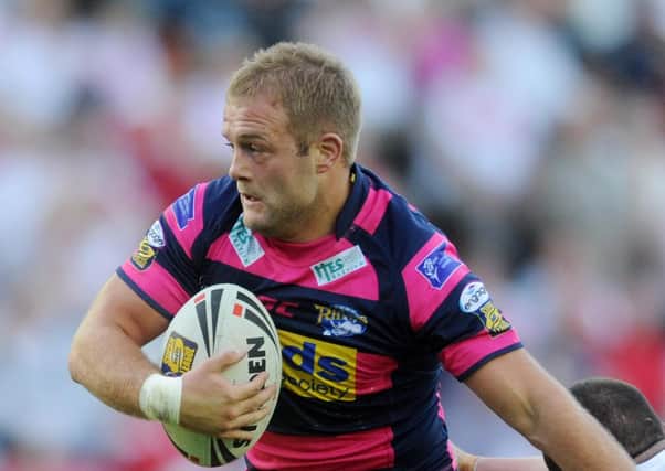 Paul McShane bagged a brace of tries for Leeds Rhinos eight years ago. Picture: Steve Riding.