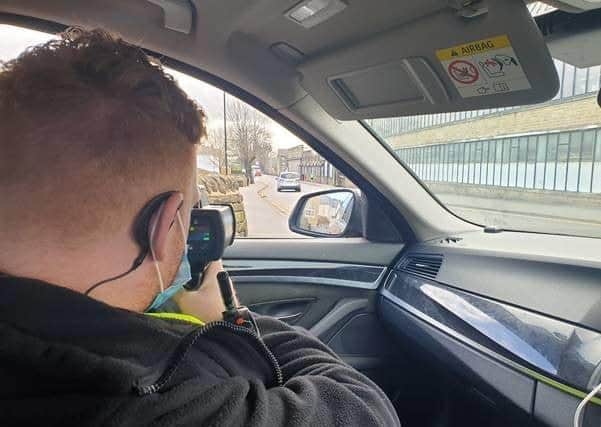 Police patrolling north west Leeds issued 10 speeding tickets to drivers (Photo: WYP)
