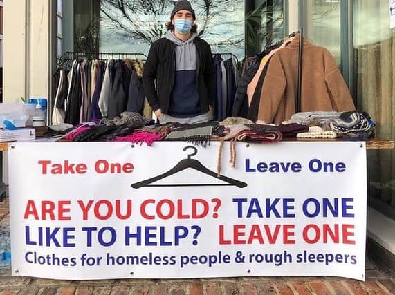 The Take One Leave One scheme has been launched in Leeds