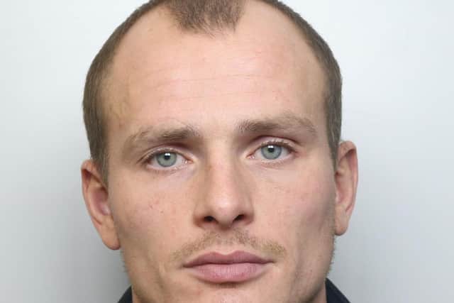 Ryan O'Donnell was jailed for 27 months after pleading guilty to two offences of harassment.
