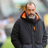 Wolves head coach Nuno Espirito Santo. Pic: Getty