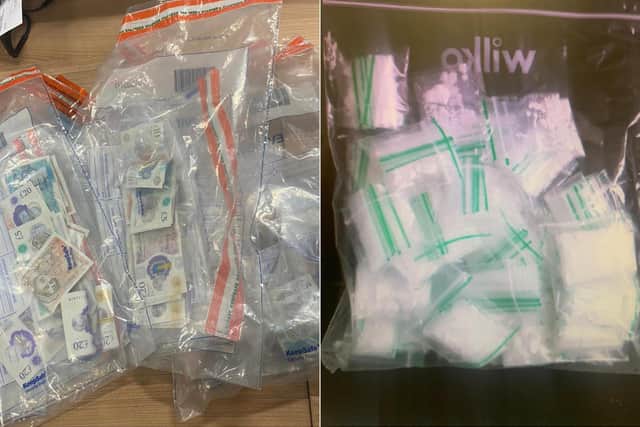 Suspect arrested as police seize class A drugs and cash in south Leeds