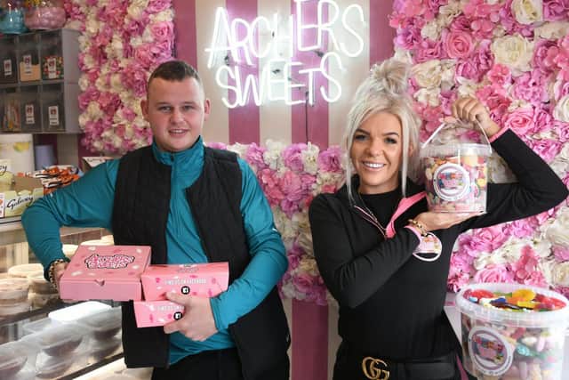 Tasha Archer, 25, started selling sweets as a teenager in 2013 - after her efforts to make Easter baskets for family went viral online.