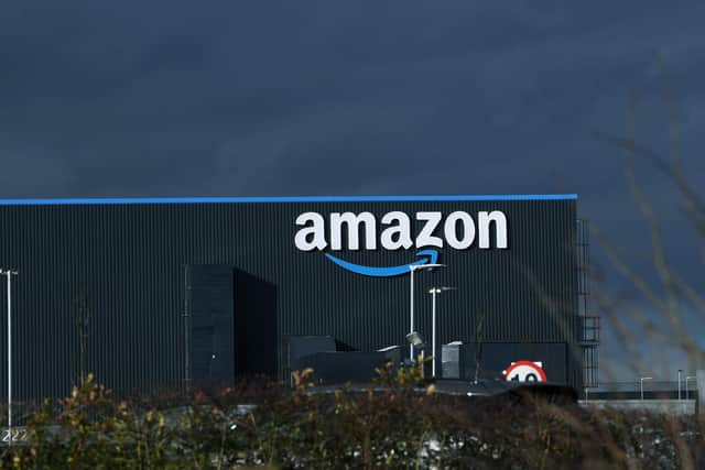Amazon has a vast £60m complex at the Logic Leeds Distribution Park in east Leeds. Picture: Jonathan Gawthorpe