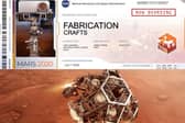 Fabrication Crafts received a boarding pass after winning a trip to Mars (Photo below: NASA/JPL-Caltech)