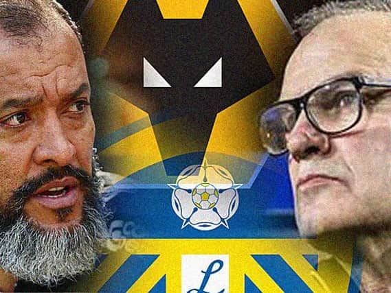 Leeds United take on Wolves at Molineux in the Premier League.