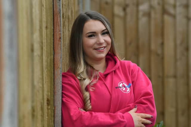 Schoolteacher Lauren Sunter is hoping to raise £50,000 to embark on an expedition to the North Pole to raise awareness of climate change and raise money for charities. Photo: Jonathan Gawthorpe