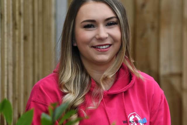 Schoolteacher Lauren Sunter is hoping to raise 50,000 to embark on an expedition to the North Pole to raise awareness of climate change and raise money for charities. Photo: Jonathan Gawthorpe