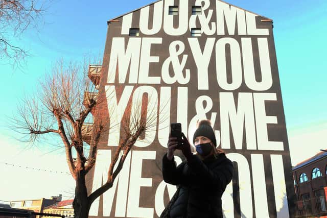 We're still all in this together as this mural in Leeds sums up perfectly.