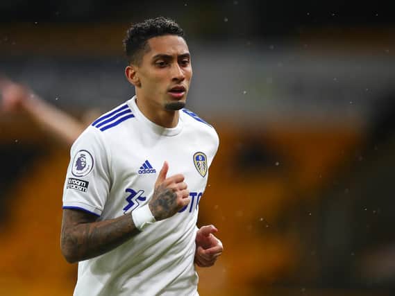 Leeds United winger Raphinha. Pic: Getty