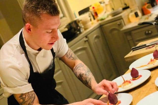 Dale Spink, who is just 25 years old, has worked hard for the last 12 years to build a hugely successful personal business combining D's Meal Prep andLe Voyage Dining Experience, with hundreds of Leeds residents as customers.