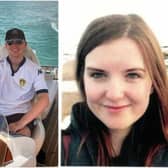 Oliver Knott and Dr Maisie Ryan (photos: West Yorkshire Police).