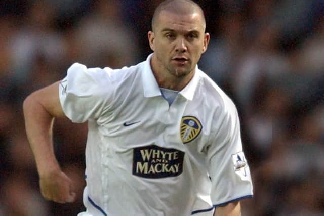 Dominic Matteo picturd playing for Leeds v Chelsea on Saturday December 6 2003.

Photo: Steve Riding