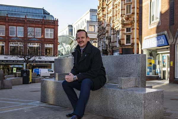 Andrew Cooper, chief executive of the LeedsBID business and improvement district. Picture: Tony Johnson