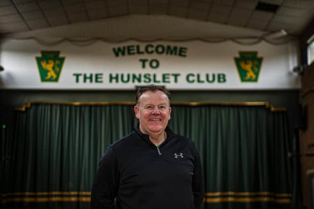 Dennis Robbins, chief executive of the Hunslet Club, is looking forward to welcoming back all the young people who usually attend their sessions. Picture: Tony Johnson