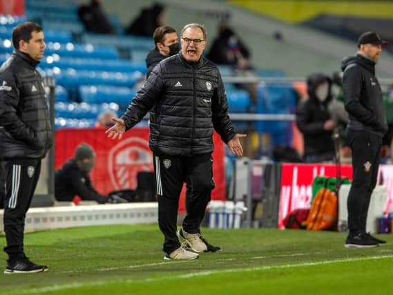SERIOUS PROJECT - Marcelo Bielsa's time at Leeds United is in stark contrast to what he experienced at Lille. Pic: Bruce Rollinson