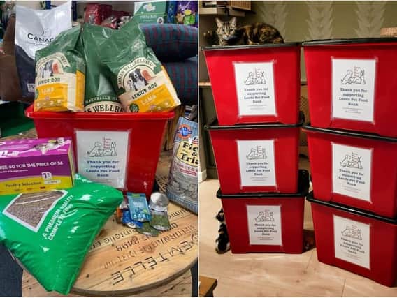 A Leeds charity has launched a pet foodbank