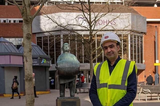 A major milestone has been hit on the Connecting Leeds Headrow scheme as the first trees have been planted on Dortmund Square.
cc Leeds Council
