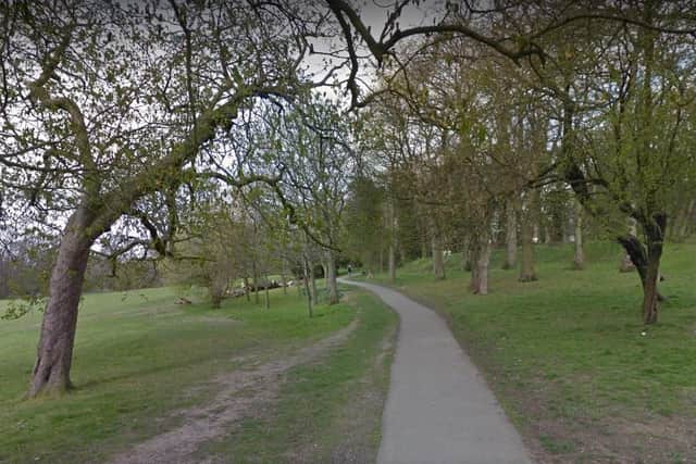 A man was taken to hospital after being attacked by a group of 12-year-old boys during a walk with his wife.