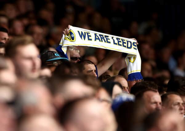 Leeds fans could once more be in the stands at Elland Road by May. Picture: Tim Goode/PA Wire.