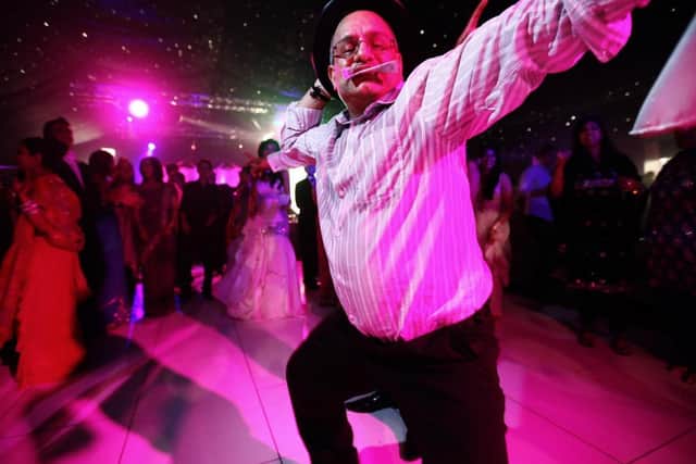 Dr Rayit was always on the dancefloor at family events.