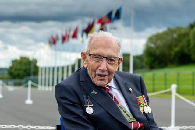 Captain Sir Tom Moore.