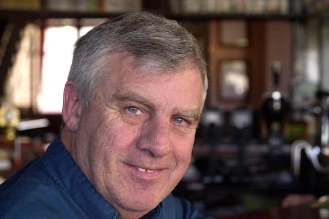 Leeds United legend Peter Lorimer, pictured back in March 2014. Picture by Bruce Rollinson.