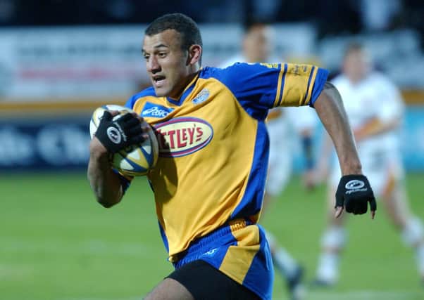 ON THE SCORESHEET: Mark Calderwood touched down against London Broncos on this day in 2003. Picture: Steve Riding.