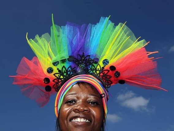 Margaret Benjamin pictured at the carnival in August 2013.

Photo: Simon Hulme