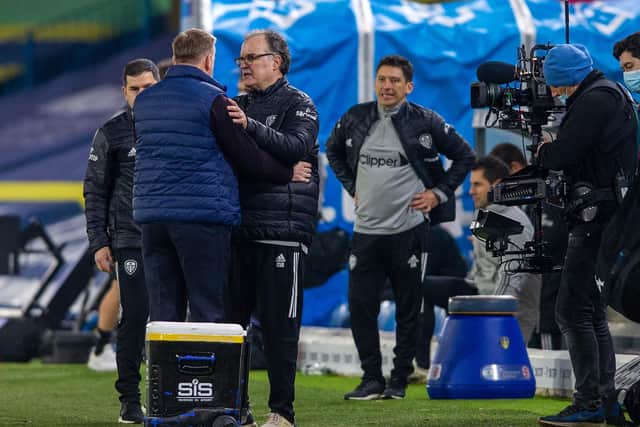 HARD FOUGHT - Leeds United dominated the second half against Aston Villa but were unable to find an equaliser thanks to what Marcelo Bielsa called imprecise final third play. Pic: Bruce Rollinson