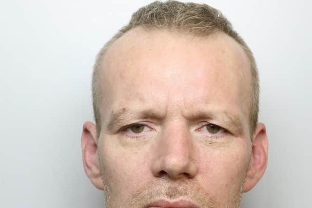 Martin Longstaffe was jailed for 33 months for attacks on his partner and a friend.