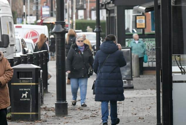 Crossgates high street.