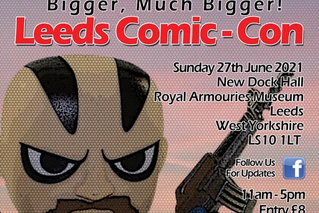 The Leeds Comic-Con poster.