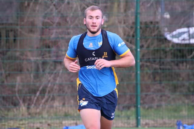 Jarrod O'Connor is another of Rhinos' highly-rated young prospects. Picture by Phil Daly/Leeds Rhinos.