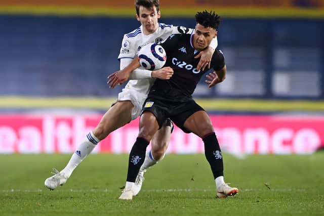 MIXED BAG - Dominic Matteo liked most of what he saw from Leeds United defender Diego Llorente against Aston Villa but took issue with some of the defender's theatrics. Pic: Getty