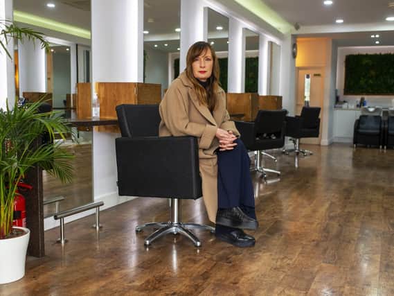 Louise Howard-Long, owner of Architect Hair Salon in Headingley