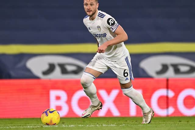 LIVING THE DREAM: Leeds United captain Liam Cooper. Photo by Stu Forster/Getty Images.